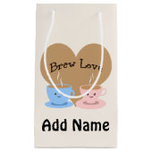 Brouwe liefde! Coffee Mugs Klein Cadeauzakje (Voorkant)