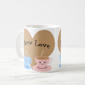 Brouwe liefde! Coffee Mugs Koffiemok (Voorkant links)