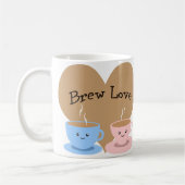 Brouwe liefde! Coffee Mugs Koffiemok (Links)