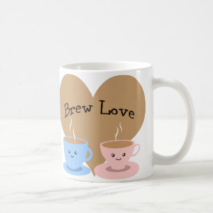 Brouwe liefde! Coffee Mugs Koffiemok