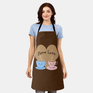 Brouwe liefde! Coffee Mugs Schort