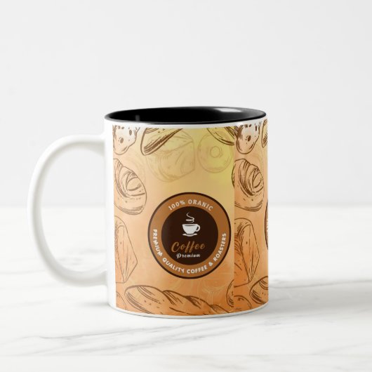Brouwen & Bite: Sip 'n Toast Coffee Mok (Links)