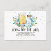 Brouwen Breng een boekenbier en flessen Rustic Boy Informatiekaartje (Voorkant)