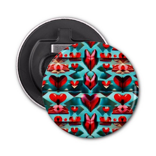 Brouwen Liefde: Button Bottle Opener met Meerdere (Voorkant)