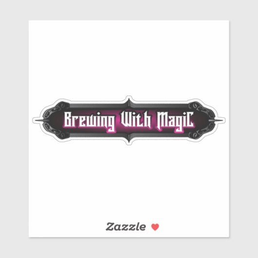Brouwen met Magic Logo Sticker (Vel)