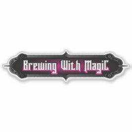 Brouwen met Magic Logo Sticker