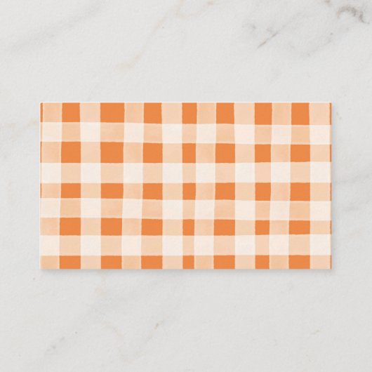 Brouwen Pumpkin Spice Baby shower Hoeveel Snoepjes Informatiekaartje (Achterkant)