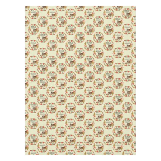 BROUWEN VAN LEVEN Happy Thanksgiving Tafelkleed (Voorkant)