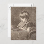 Brouwen voor de maaltijd briefkaart (Voorkant / Achterkant)