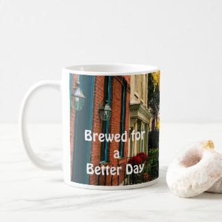 Brouwen voor een betere dag koffiemok