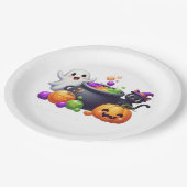 Brouwende baby papieren bord (Gekanteld)
