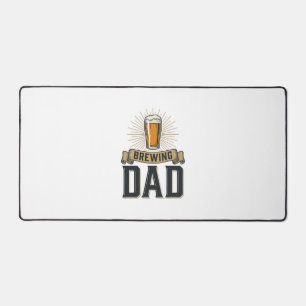 Brouwende Vader Bier Vintage Gravure Shirt Ontwerp Bureaumat
