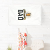 Brouwende Vader Bier Vintage Gravure Shirt Ontwerp Spandoek (Insitu)