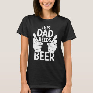brouwer bier bier drinker alcohol vader vaders dag t-shirt