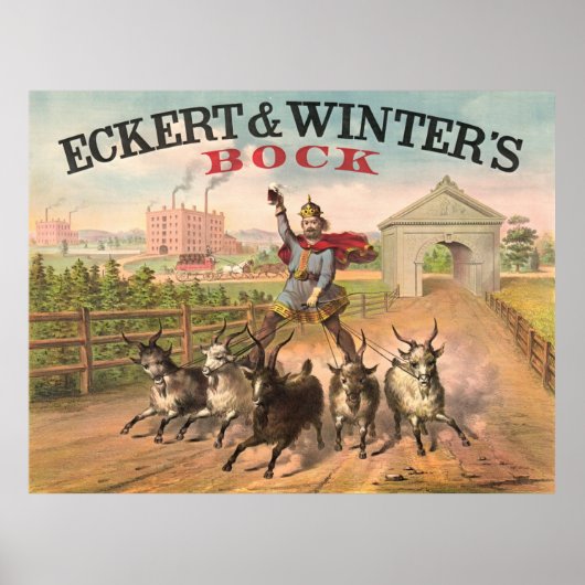 brouwerij ad 1871 poster (Voorkant)