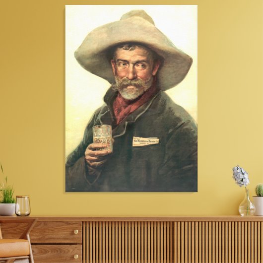 Brouwerij AD 1889 Canvas Afdruk (Insitu (Woonkamer))