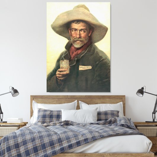 Brouwerij AD 1889 Canvas Afdruk (Insitu (Slaapkamer))