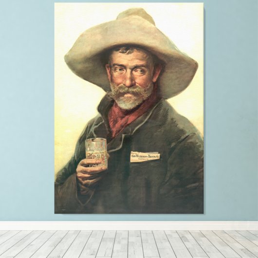 Brouwerij AD 1889 Canvas Afdruk (Insitu (Houten vloer))