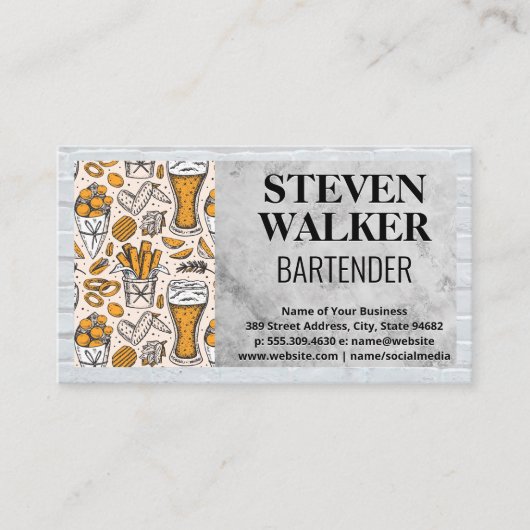 Brouwerij Afsprakenkaartje (Voorkant)
