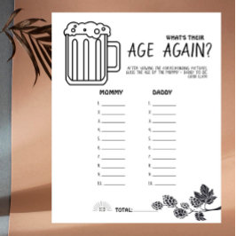 Brouwerij Baby - B&W - Wat is hun leeftijd weer? G