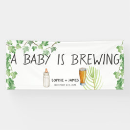 Brouwerij-Baby - Kleur - Welkomstvinylbanner Spandoek