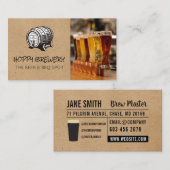 Brouwerij | Bier Selectie Visitekaartje (Voorkant / Achterkant)