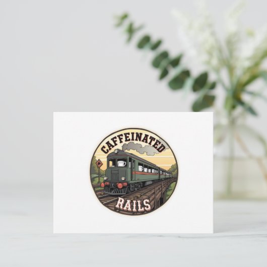 Brouwerij Bliss: Classic Coffee Briefkaarten (Staand voorkant)