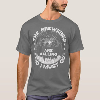 Brouwerij Brouwen Ambachtelijk Bier Ale Bier  T-shirt
