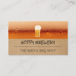 Brouwerij   Café   Bierpul Visitekaartje