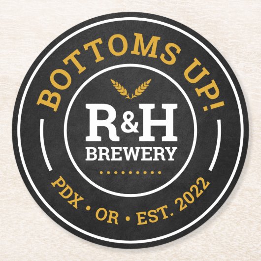 Brouwerij Drink Onderzetter voor weduwenbassins (Voorkant)