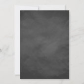 Brouwerij en ik... Chalkboard Wedding Kaart (Achterkant)