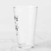 Brouwerij en ik hebben een hooggeprezen weddenscha glas (Links)