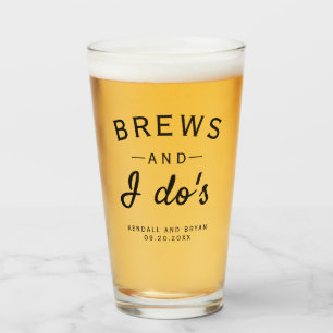 Brouwerij en ik hebben een hooggeprezen weddenscha glas