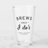 Brouwerij en ik hebben een hooggeprezen weddenscha glas (Voorkant)