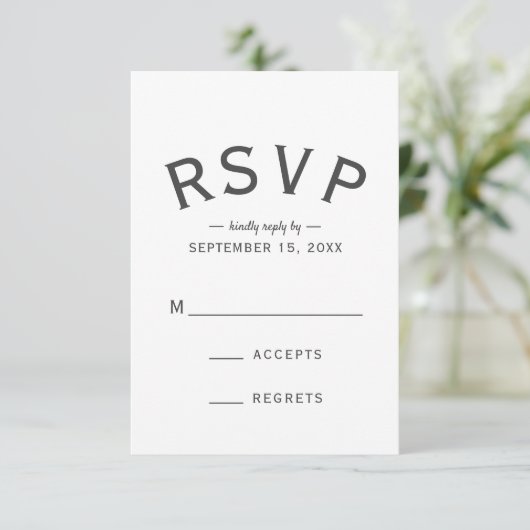 Brouwerij en ik... RSVP kaartje (Staand voorkant)