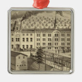 Brouwerij en mouterij van A Reymann Metalen Ornament (Voorkant)