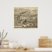 Brouwerij en mouterij van A Reymann Poster (Keuken)