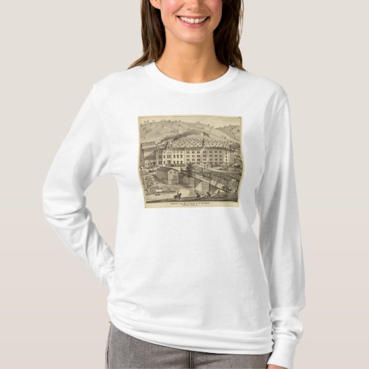 Brouwerij en mouterij van A Reymann T-shirt (Voorkant)