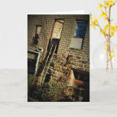 “Brouwerij Foliage” Beterschap Kaart (Gele Bloem)