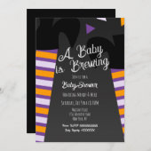 Brouwerij-heks-Baby shower-halloween-partij Kaart (Voorkant / Achterkant)