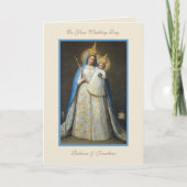 Brouwerij Mary Jesus Religieuze gebed Kaart (Voorkant)