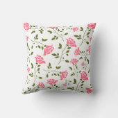 Brouwerij met florale achtergrond voor beste verko kussen (Achterkant)