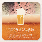 Brouwerij | Pub House | Mok bier Kartonnen Onderzetters (Voorkant)