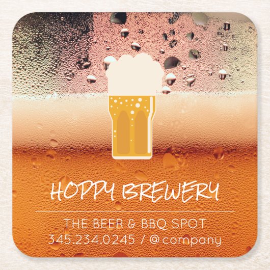 Brouwerij | Pub House | Mok bier Kartonnen Onderzetters (Voorkant)