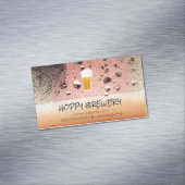 Brouwerij | Pub House | Mok bier Magnetisch Visitekaartje (Voorbeeld)