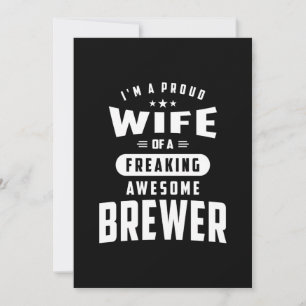 Brouwerij Titel T-shirt Cadeau voor Mannen vrouwen Bedankkaart