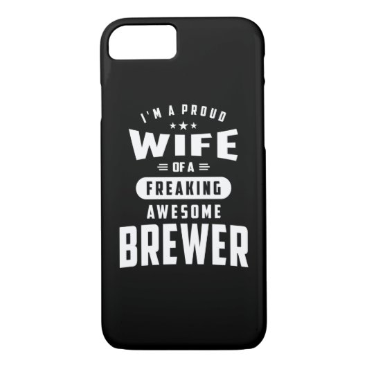 Brouwerij Titel T-shirt Cadeau voor Mannen vrouwen Case-Mate iPhone Case (Achterkant)