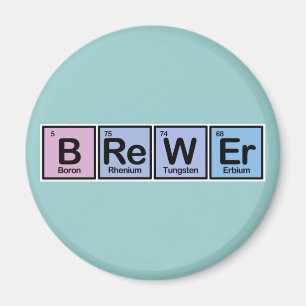 Brouwerij van elementen magneet