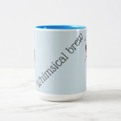 Brouwerij van frituurbakkerijen tweekleurige koffiemok (Center)