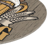 Brouwerij voegt de naam van de brouwerij van de br snijplank (Hoek)